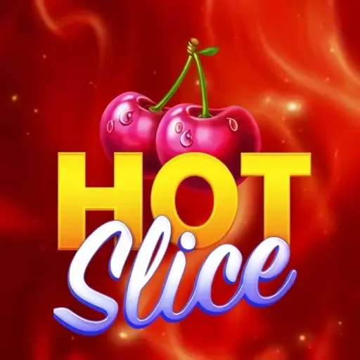 Hot Slice Slot mit Kirschen und feurigem Hintergrund auf Slotoro Casino